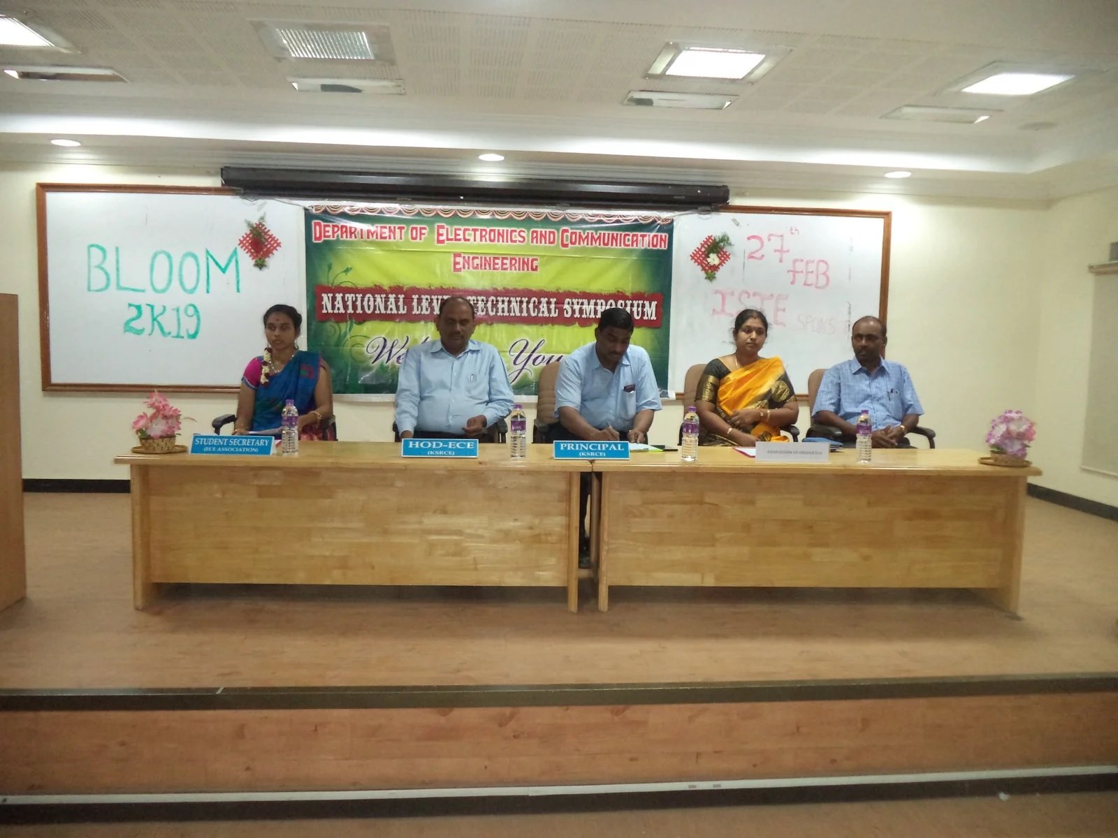 INAUGURAL FUNCTION OF BLOOM 2K19