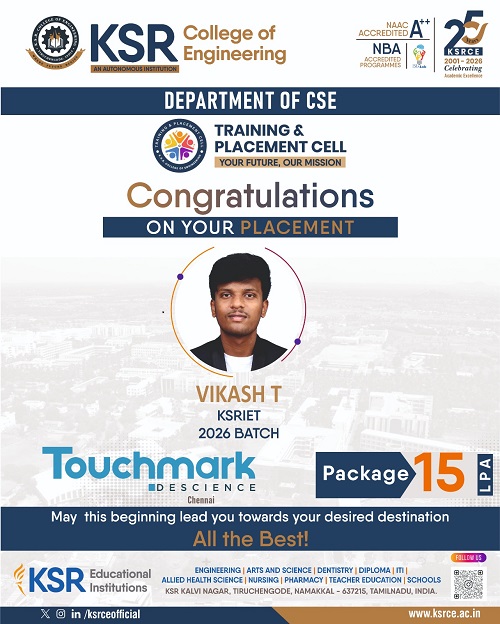 Placed Student - 2026 Batch