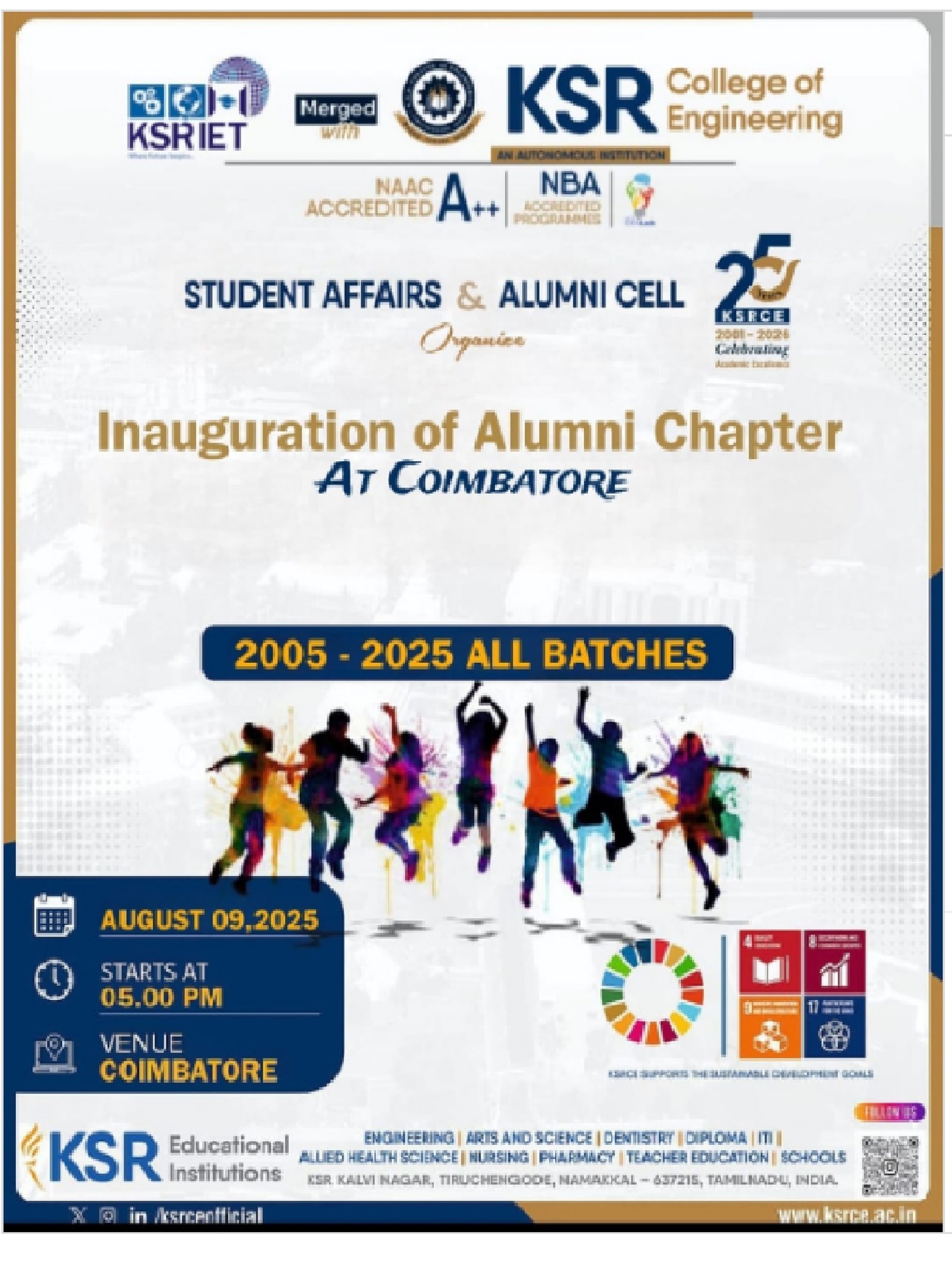 Inauguration of Alumni Chapter 